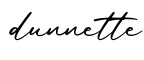 单词dunnette书写