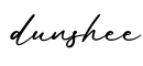 单词dunshee书写