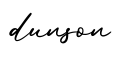 单词dunson书写