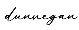 单词dunvegan书写