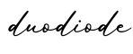 单词duodiode书写