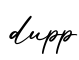单词dupp书写