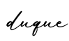 单词duque书写