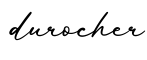 单词durocher书写