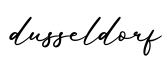单词dusseldorf书写