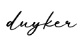 单词duyker书写