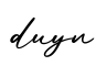 单词duyn书写