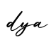 单词dya书写