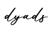 单词dyads书写