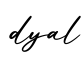单词dyal书写