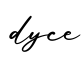 单词dyce书写