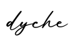 单词dyche书写