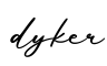 单词dyker书写
