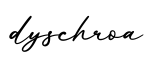 单词dyschroa书写