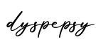 单词dyspepsy书写
