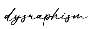 单词dysraphism书写