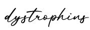 单词dystrophins书写