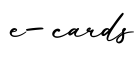 单词e-cards书写
