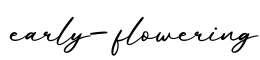 单词early-flowering书写