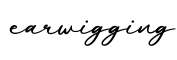 单词earwigging书写