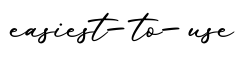 单词easiest-to-use书写