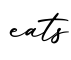 单词eats书写