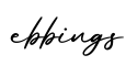 单词ebbings书写