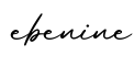 单词ebenine书写