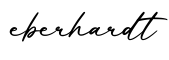单词eberhardt书写