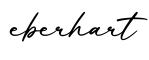 单词eberhart书写