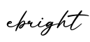 单词ebright书写