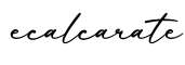 单词ecalcarate书写