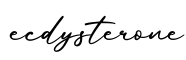 单词ecdysterone书写
