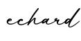 单词echard书写