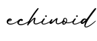单词echinoid书写