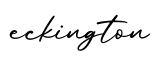 单词eckington书写