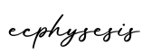 单词ecphysesis书写
