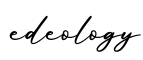 单词edeology书写