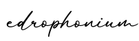 单词edrophonium书写