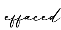 单词effaced书写
