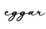 单词eggar书写
