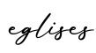 单词eglises书写