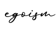 单词egoism书写