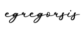 单词egregorsis书写