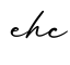 单词ehc书写