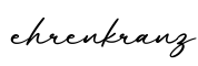 单词ehrenkranz书写