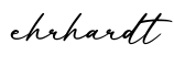 单词ehrhardt书写