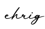 单词ehrig书写