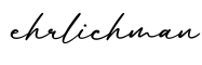 单词ehrlichman书写
