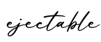 单词ejectable书写
